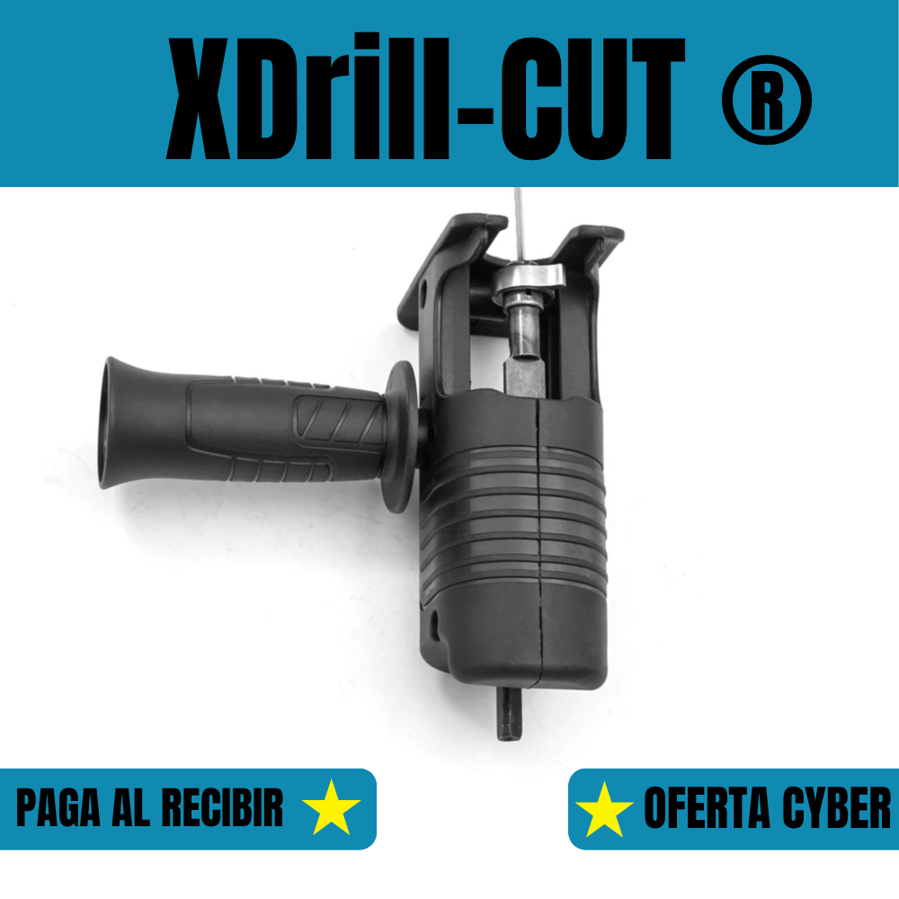 XDrill-CUT ®️ (SIERRA CALADORA ADAPTADOR PARA TALADRO)