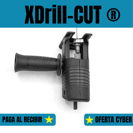 XDrill-CUT ®️ (SIERRA CALADORA ADAPTADOR PARA TALADRO)